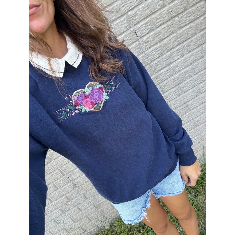 Vintage 90s Grandma Sweater, Morning Sun Large